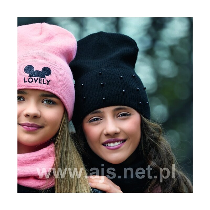 Dievčenská čiapka AJS 44-509 36429490