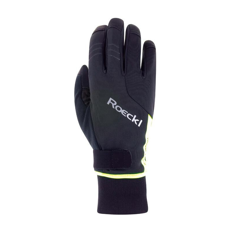 ROECKL Rukavice cyklistické zimné Villach 2 čierna/fluo žltá 47035474