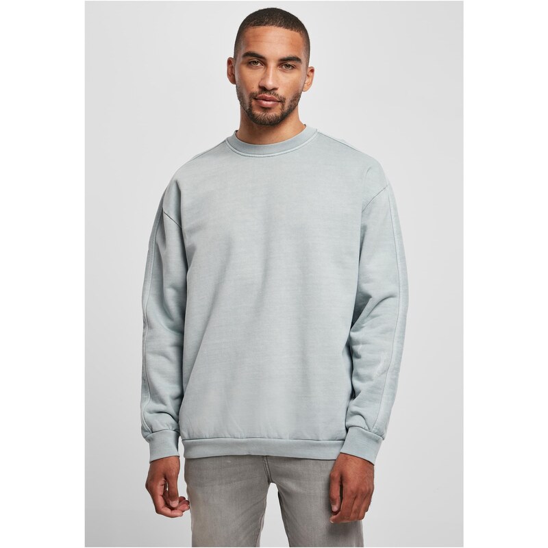Urban Classics Heavy Terry Garment Dye Crew summerblue 50604218