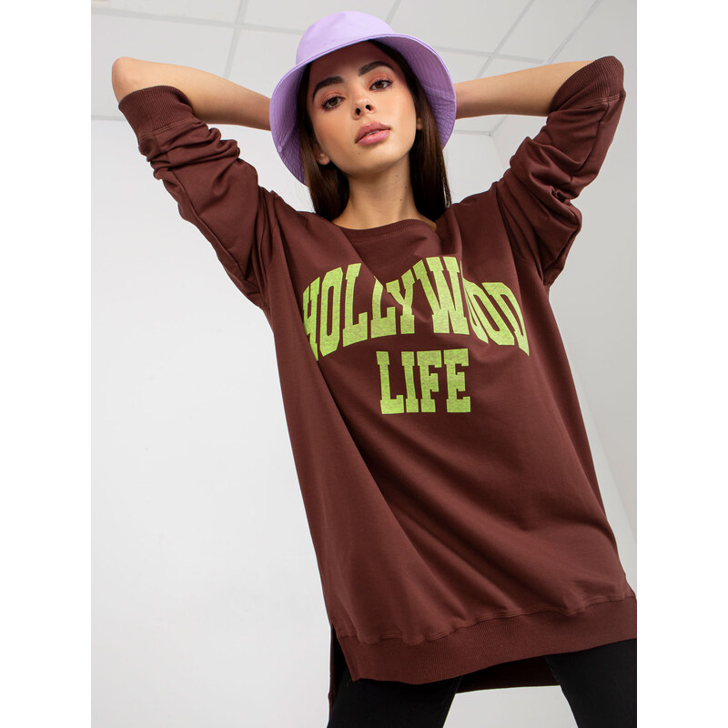 Vikki Sweatshirt-VI-BL-3102.01P-dark brown 64787440