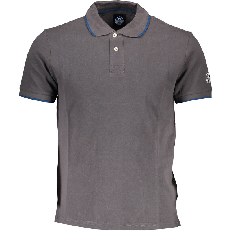 Pánske polo tričko North Sails, sivé 64712454