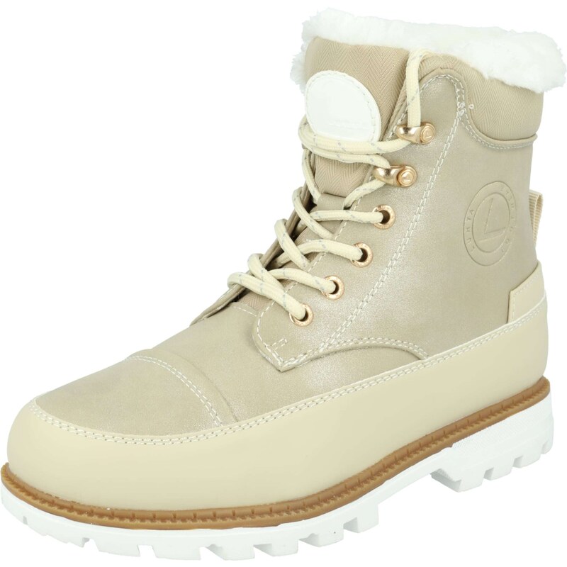 LUHTA Nízke čižmy béžová / zlatá / biela 47416421