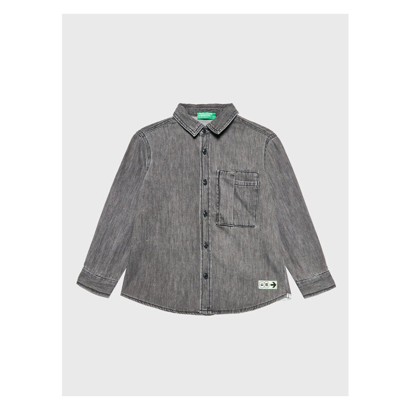 džínsová košeľa United Colors Of Benetton 36758741