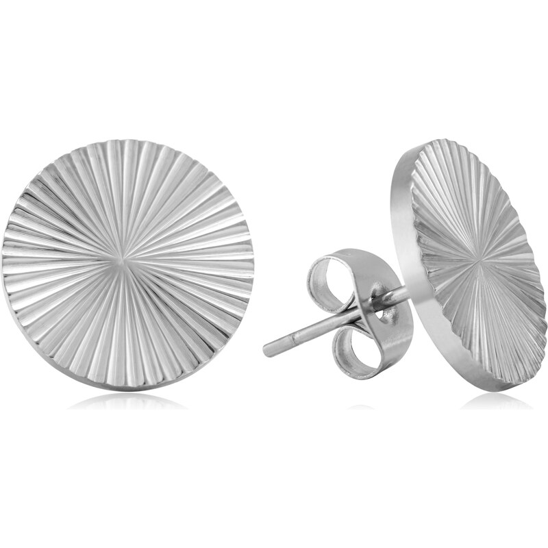 Troli Oceľové kôstkové náušnice VAAJDE201366S 66585114