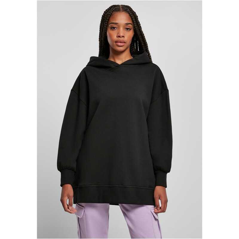 Urban Classics Womens Big Oversized Hoody Black 57100315