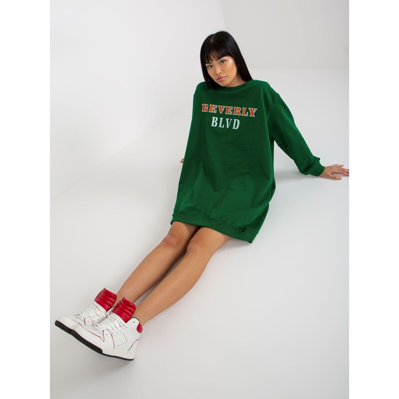 Vikki Sweatshirt-VI-BL-3075.64P-dark green 64792393