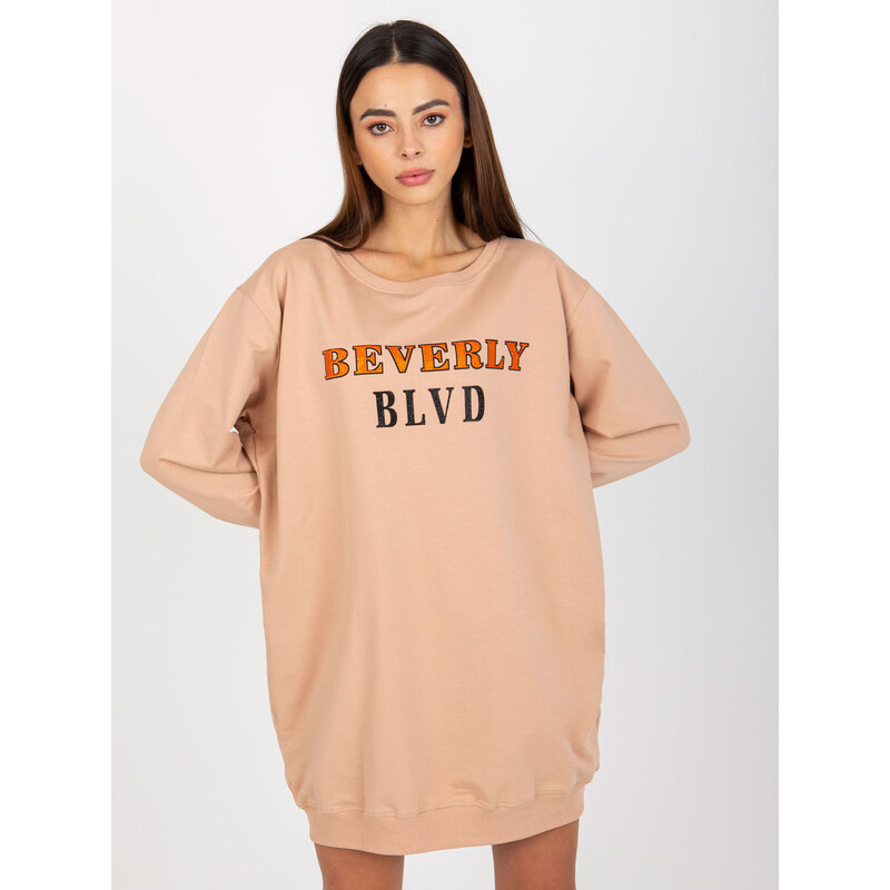 Vikki Sweatshirt-VI-BL-3075.64P-dark beige 64787454