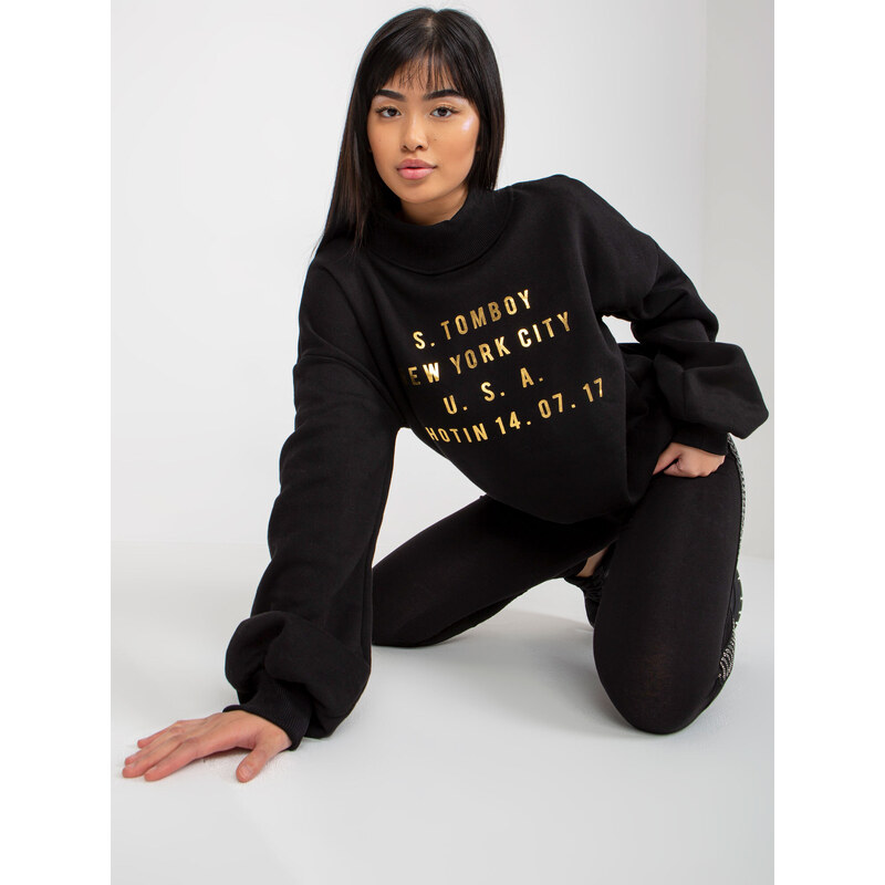 ex moda Sweatshirt-EM-BL-643.39X-black 64792290