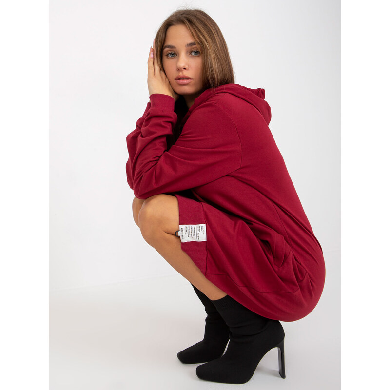 RELEVANCE Tunic-RV-TU-8356.90-burgundy 64685270
