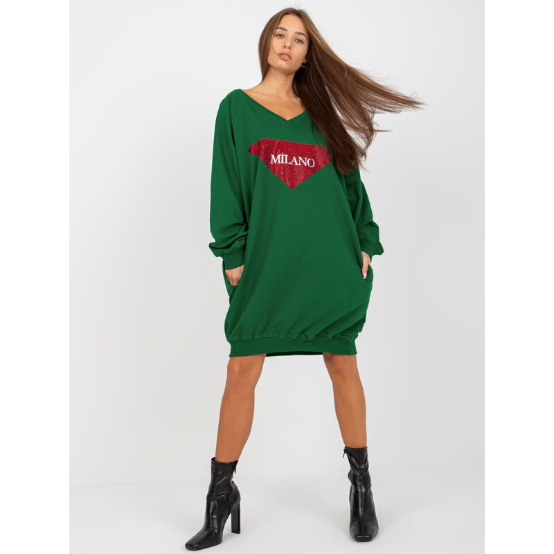 VITON Sweatshirt-VI-BL-3113.73P-dark green 64792316
