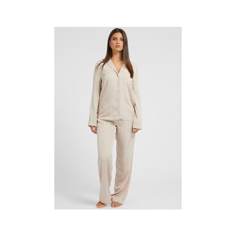 Dámske pyžamo O2BX09WEUZ0 F15T béžová - Guess 36795974