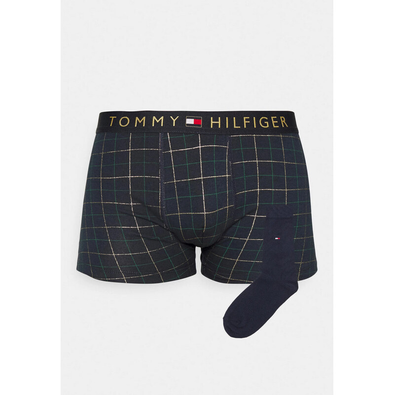 Poškodený obal - Pánsky set Tommy Hilfiger boxerky a ponožky v 68456482
