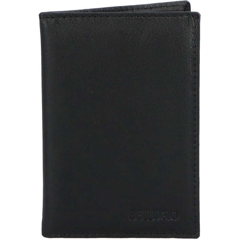 Kožené puzdro na doklady čierne - Bellugio Sarabi čierna 60801211