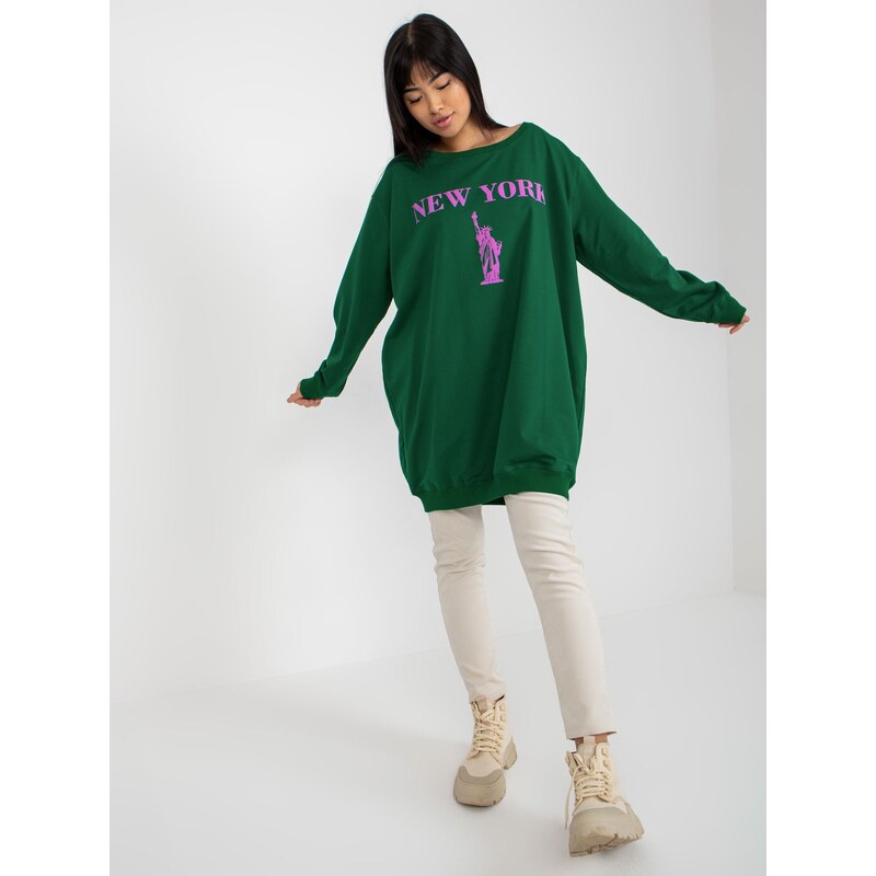 VITON Sweatshirt-VI-BL-3212.15X-green-purple 64787731