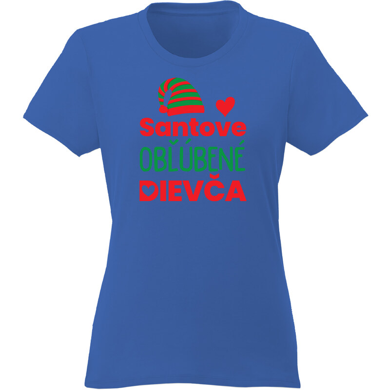 paradoo Dámske tričko "Santove obľúbené dievča"