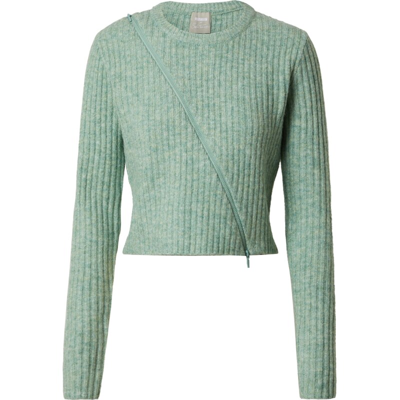 ABOUT YOU x Sofia Tsakiridou Sveter Anni mätová / pastelovo zelená 36868798