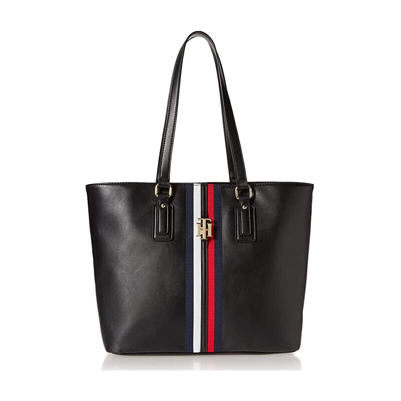 Tommy Hilfiger Kabelka Jaden Plus Tote Black 63939182