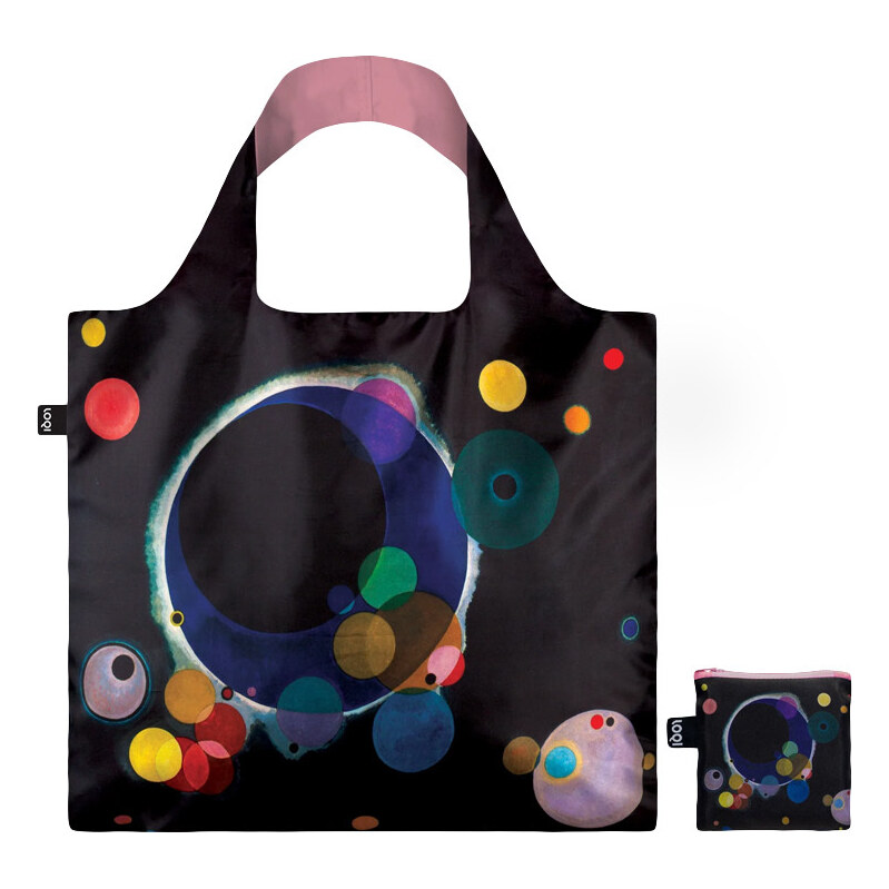Loqi Wassily Kandinsky SeveralCircles Recycled Bag 66295476