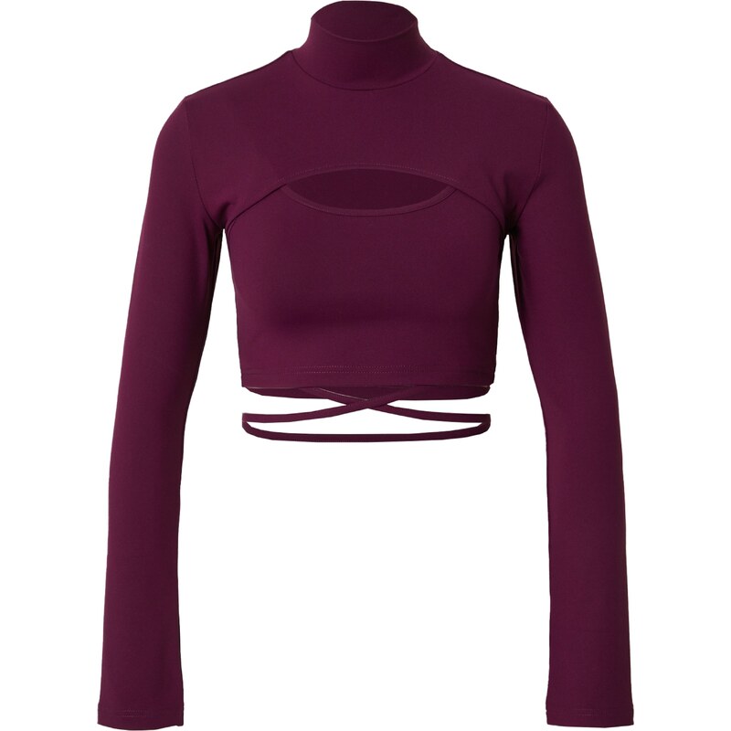 ABOUT YOU x Sofia Tsakiridou Tričko Christin tmavofialová 66007467