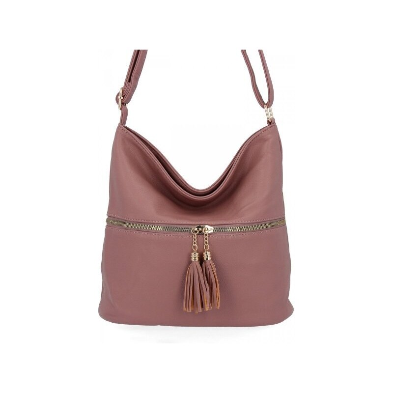 Dámska kabelka listonoška Herisson špinavá ružová 1052L2095 36889505