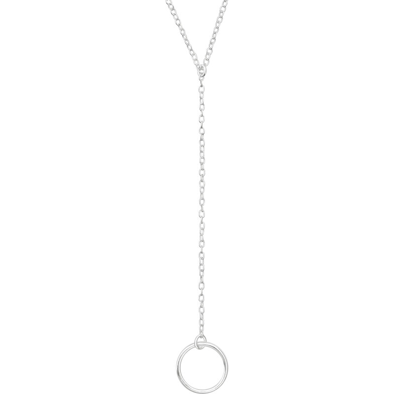 MAJYA Strieborný prívesok s retiazkou KRÚŽOK 10639 64581277