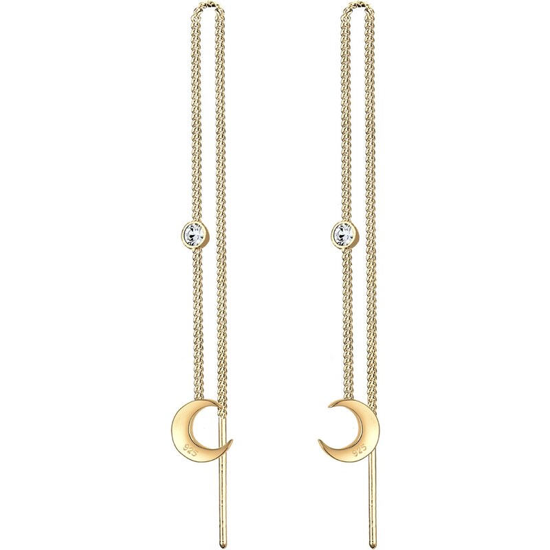 ELLI Náušnice Luna zlatá 54221791