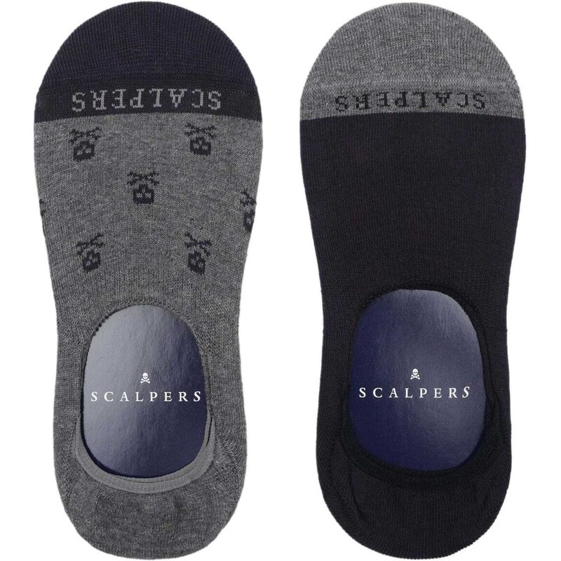 Scalpers Ťapky námornícka modrá / tmavosivá 54231916