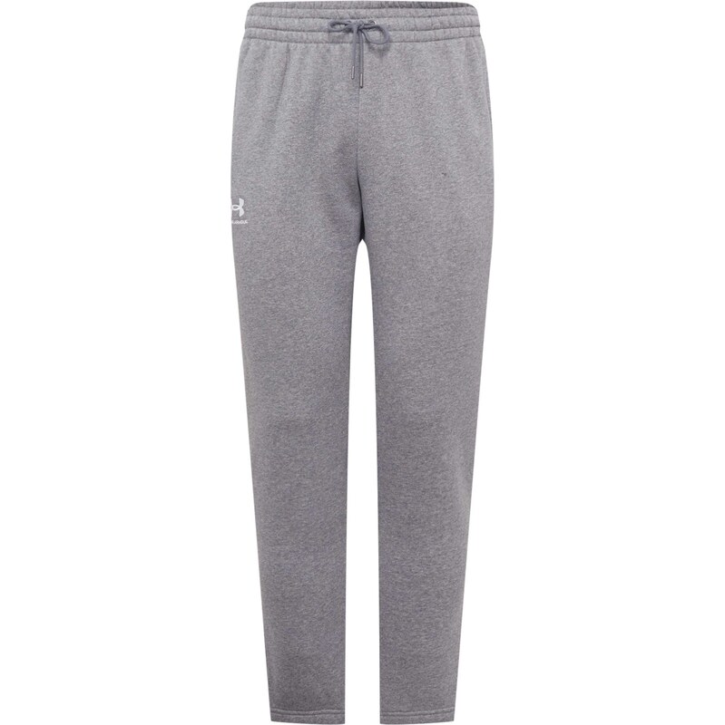UNDER ARMOUR Športové nohavice Essential sivá melírovaná / biela 67137159