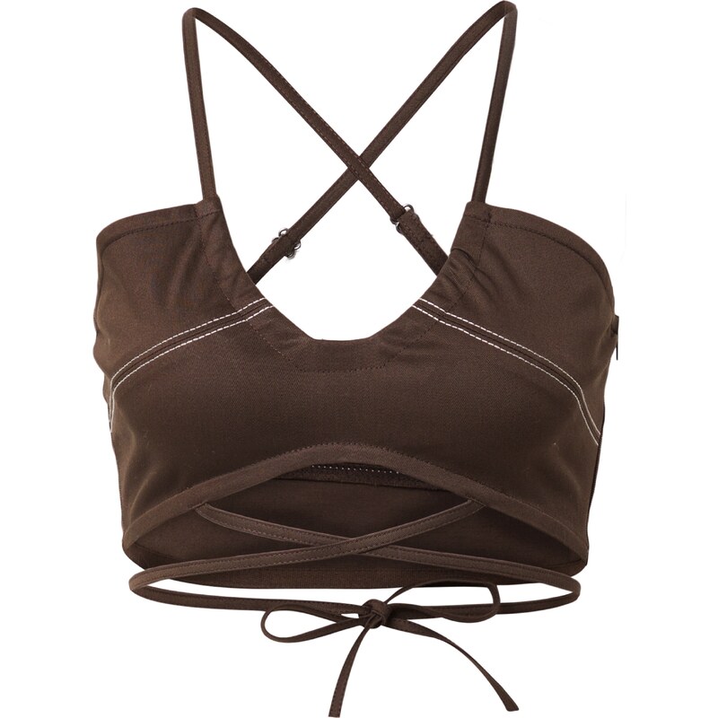 Hosbjerg Top Inaya tmavohnedá 36890546