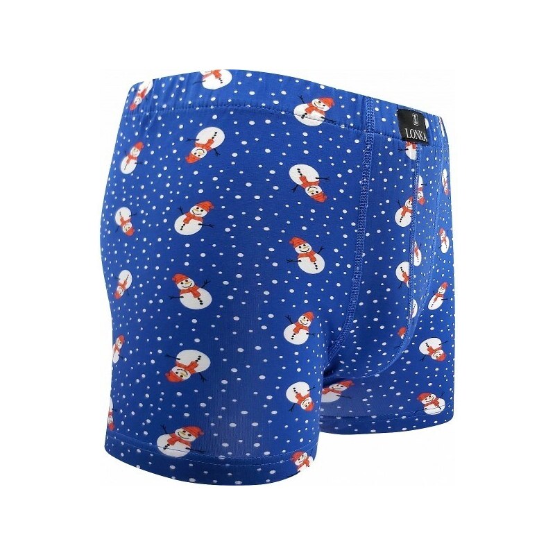 KEVIN pánske veselé boxerky Lonka - SNEHULÁCI 36889765