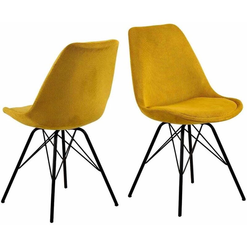 ACTONA Jedálenská stolička žltá