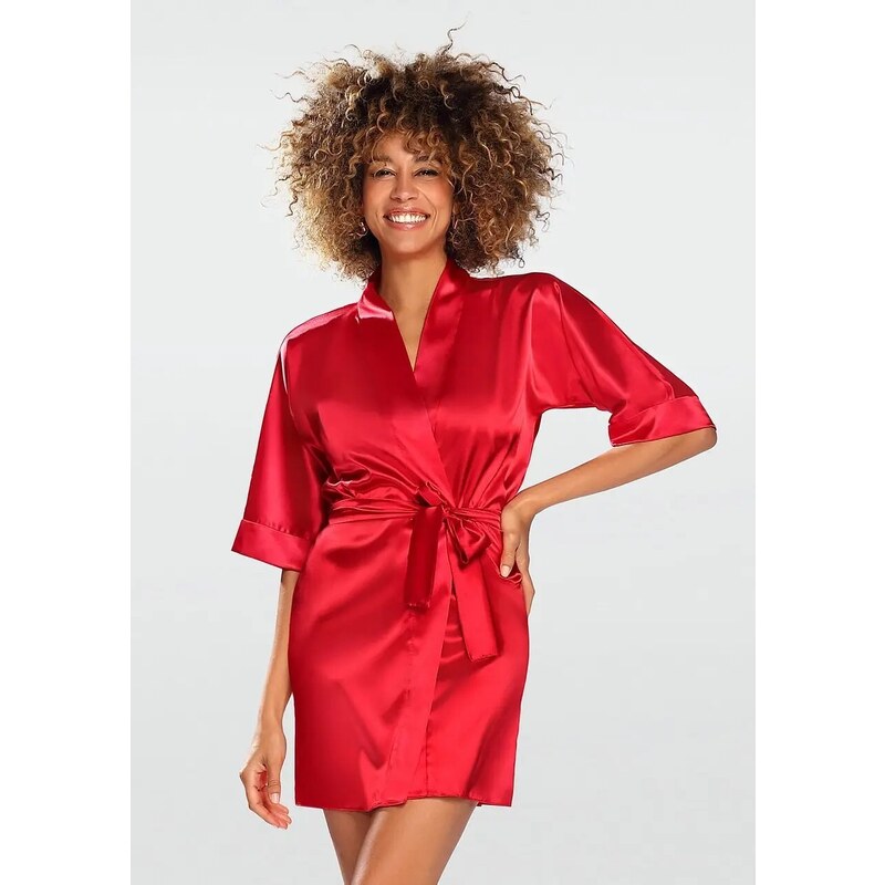 Saténový dámsky župan Peniuar DKaren 90 53233019