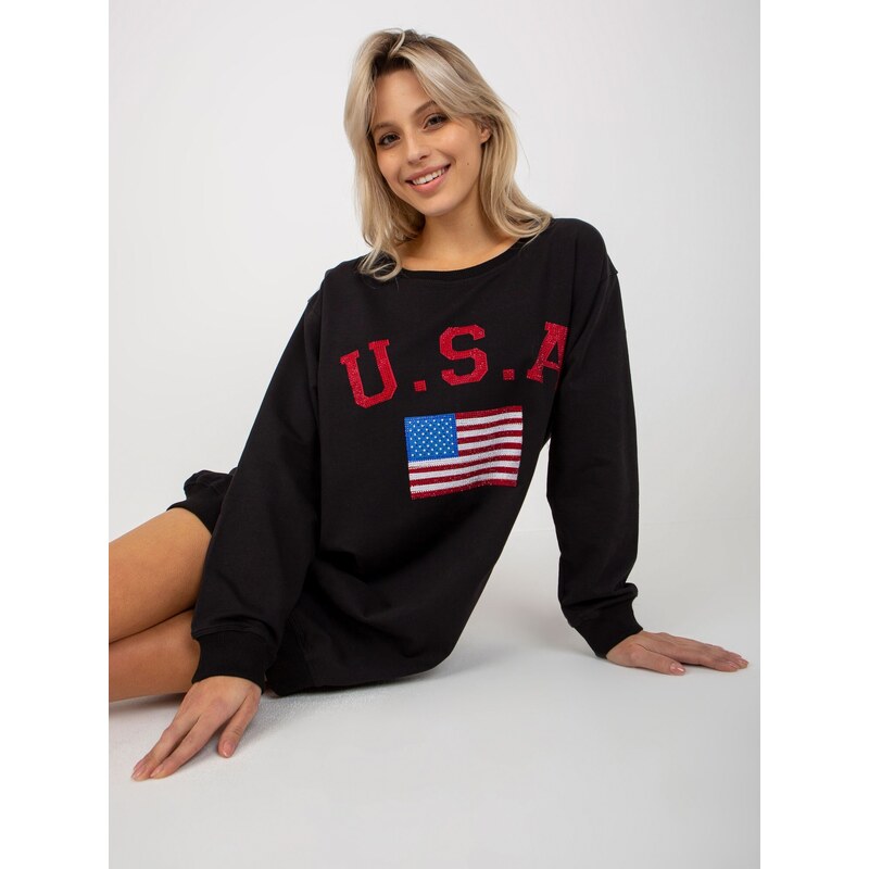 Vikki Sweatshirt-VI-BL-3192.23P-black 64792274