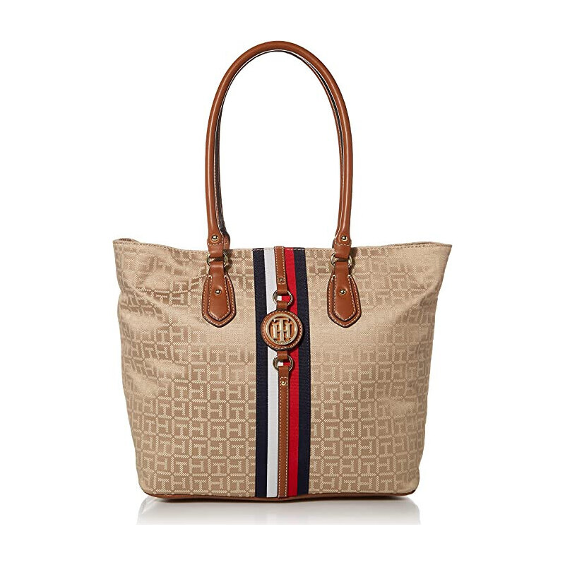 Tommy Hilfiger Kabelka Jaden Plus Tote Tommy Cognac 36947601