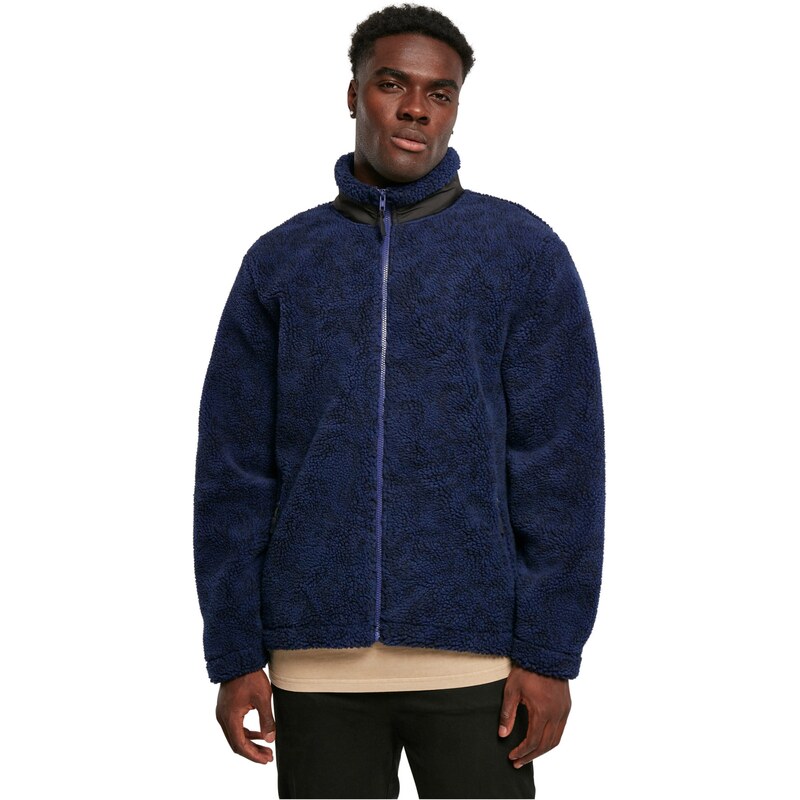 Urban Classics Prechodná bunda námornícka modrá / čierna 41980038