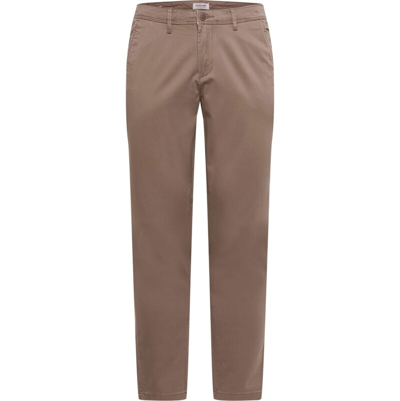 JACK & JONES Chino nohavice hnedá 67007154