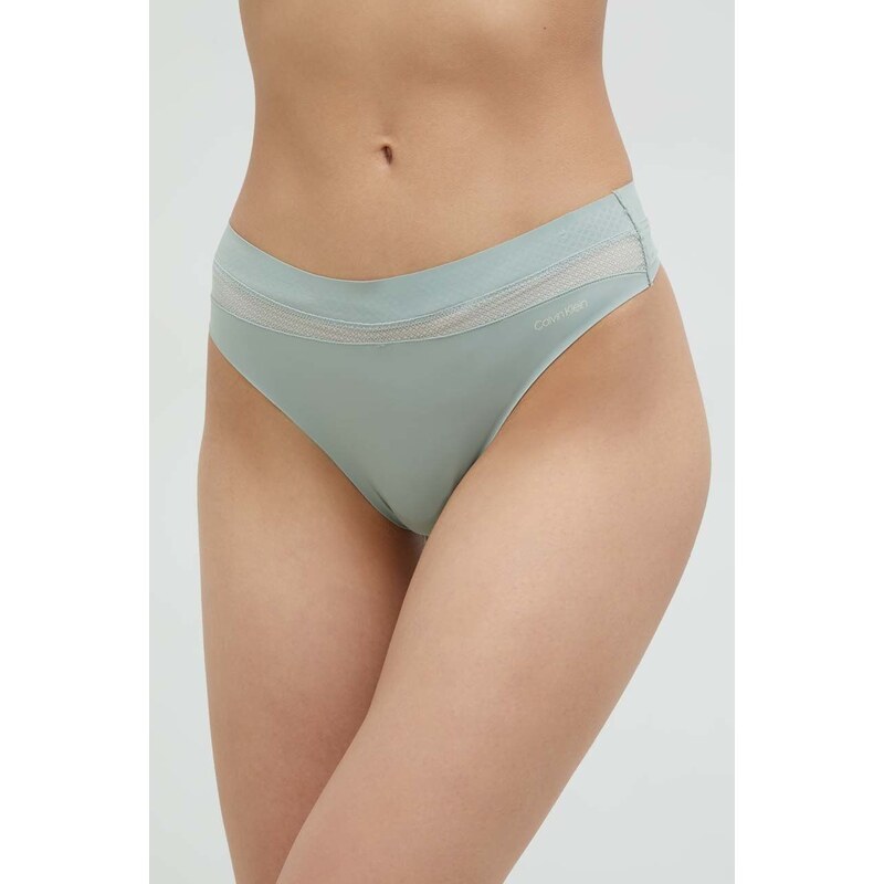 Dámske tangá QF6047E 5G0 mätové - Calvin Klein 37484385