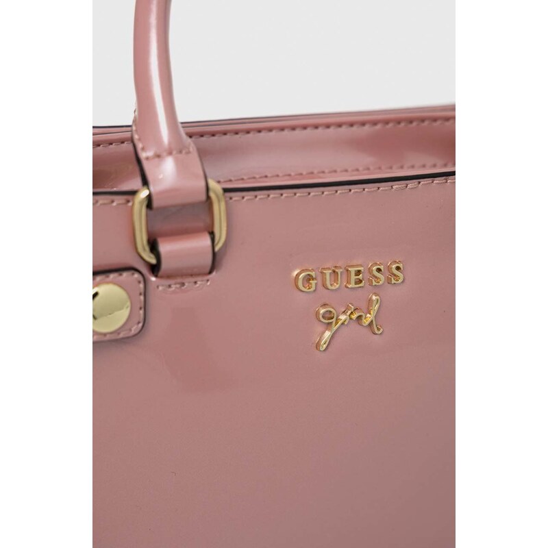 Detská kabelka Guess ružová farba