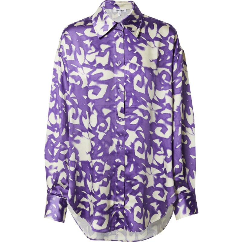 EDITED Blúzka fialová / biela 37428762