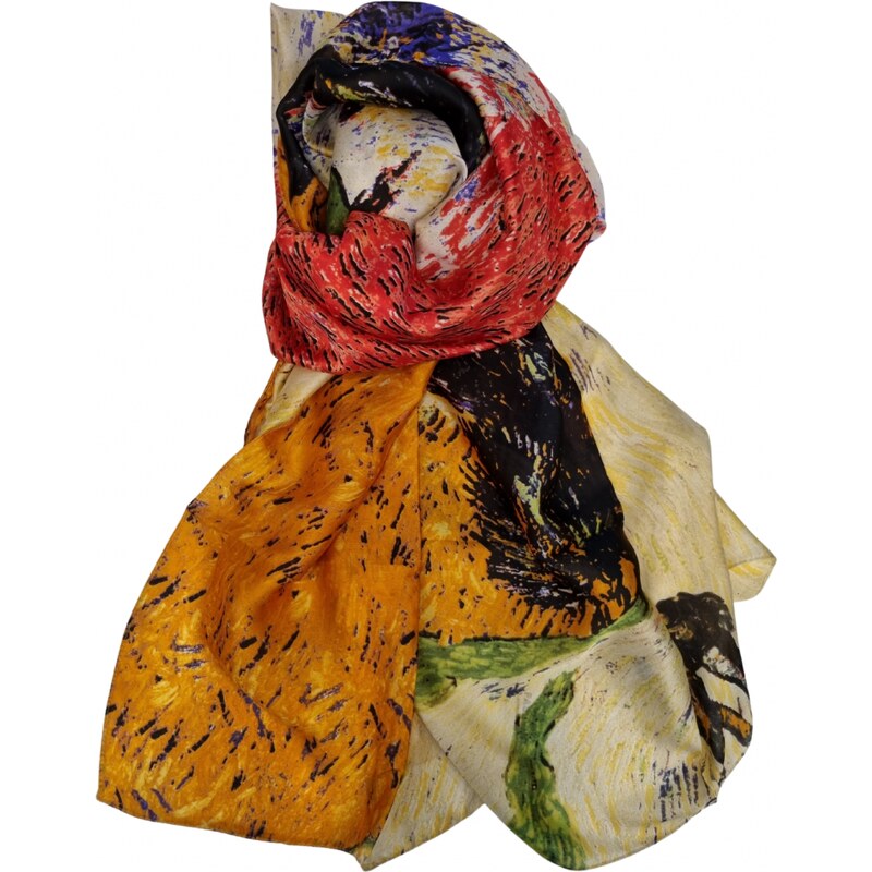 Katrins Fashion Hodvábny Dámsky elegantný šál 36974166