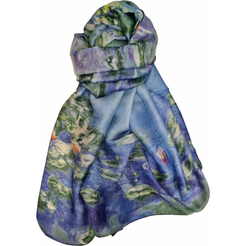 Katrins Fashion Hodvábny Dámsky elegantný šál 61006914