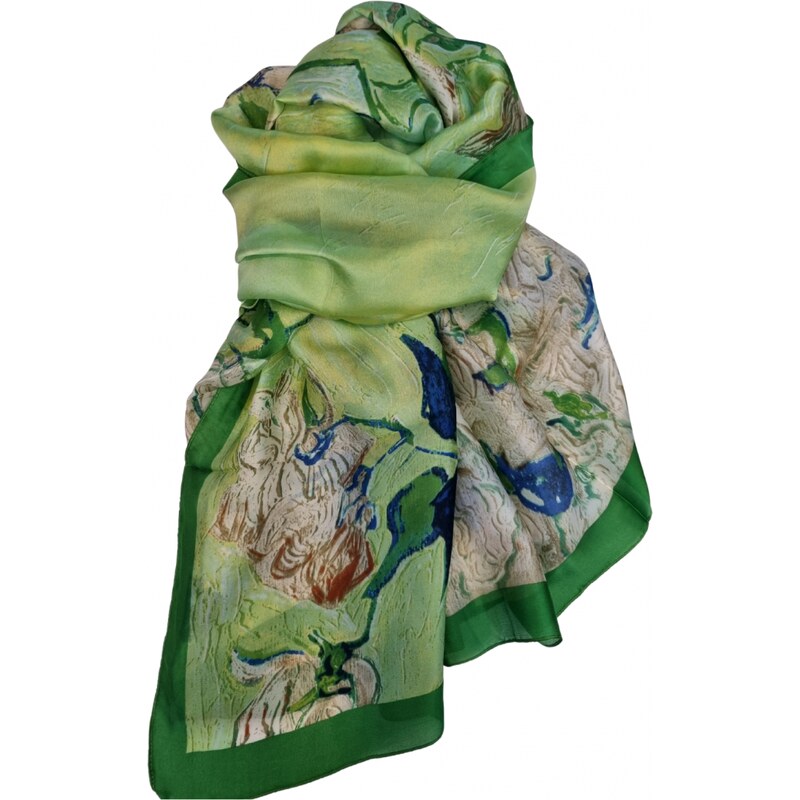 Katrins Fashion Hodvábny Dámsky elegantný šál 36974168