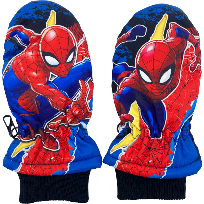 Setino Chlapčenské lyžiarske rukavice Ultimate Spider-man