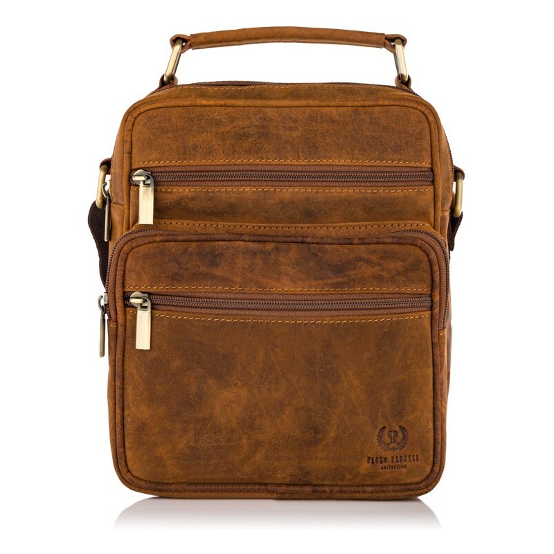 Kožená pánská taška Paolo Peruzzi T-28 37007506