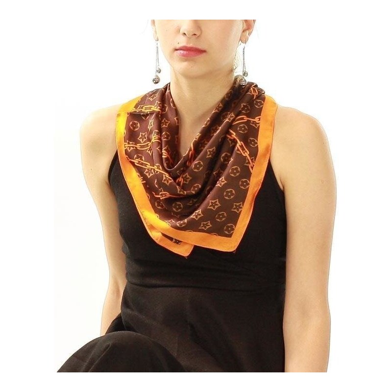 Marco Mazzini Dámska hnedá šatka Mazzini elegante 28307904