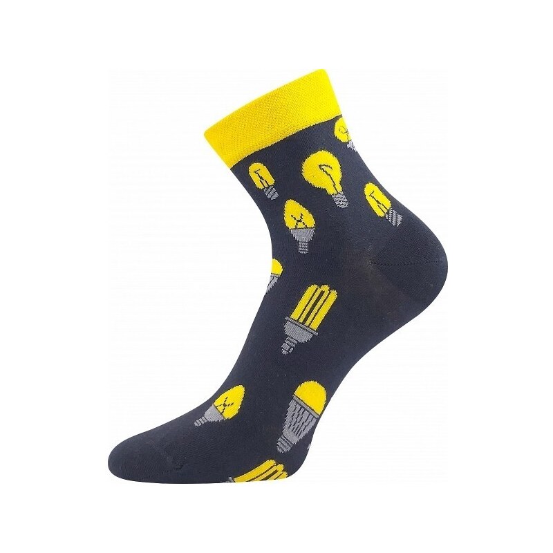 DORWIN trendy veselé ponožky Lonka - ŽÁROVKY 34051185