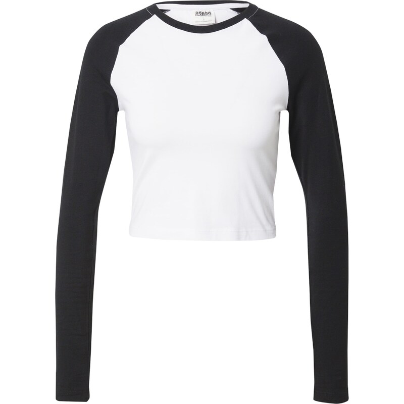 Urban Classics Tričko čierna / biela 37425418