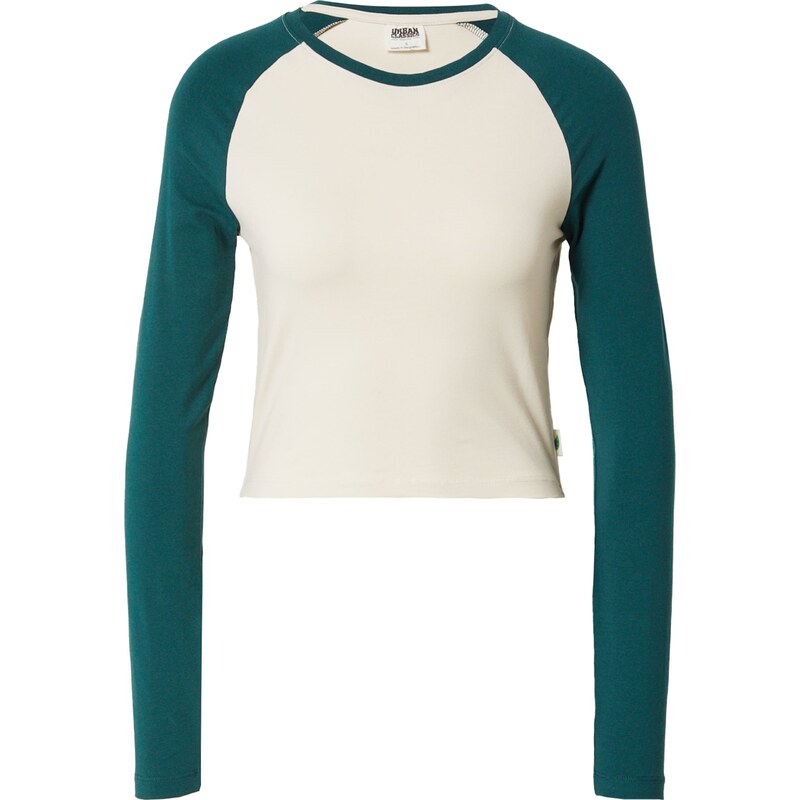 Urban Classics Tričko béžová / petrolejová 37425419