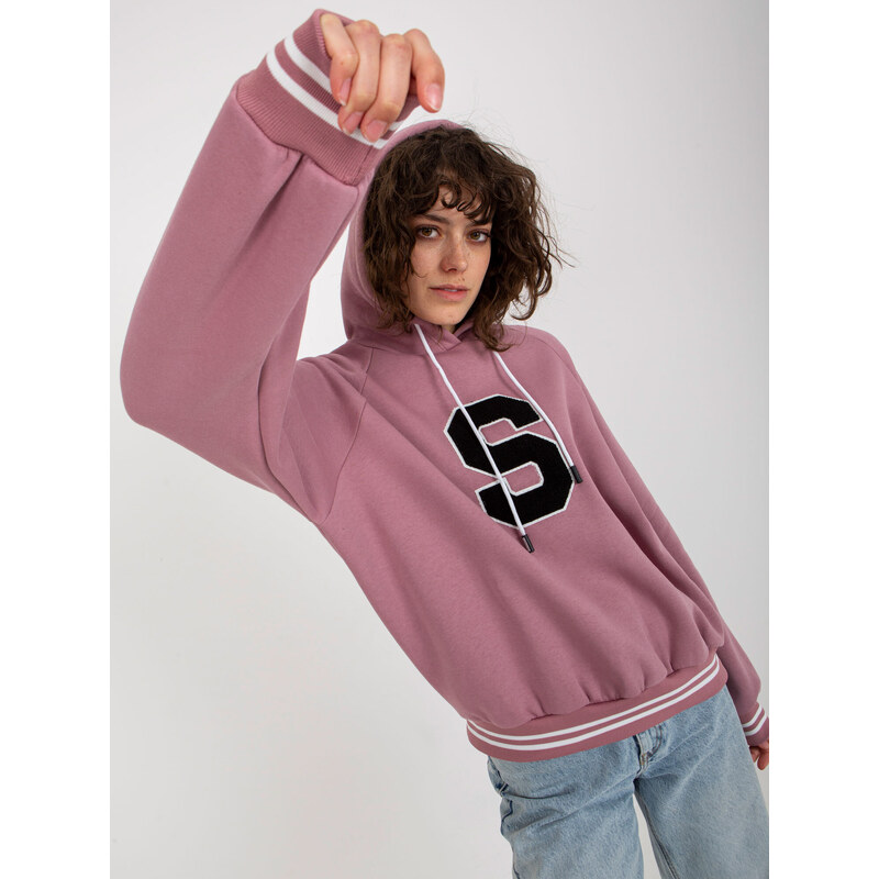 RELEVANCE Sweatshirt-RV-BL-8372.04P-dark pink 64787817