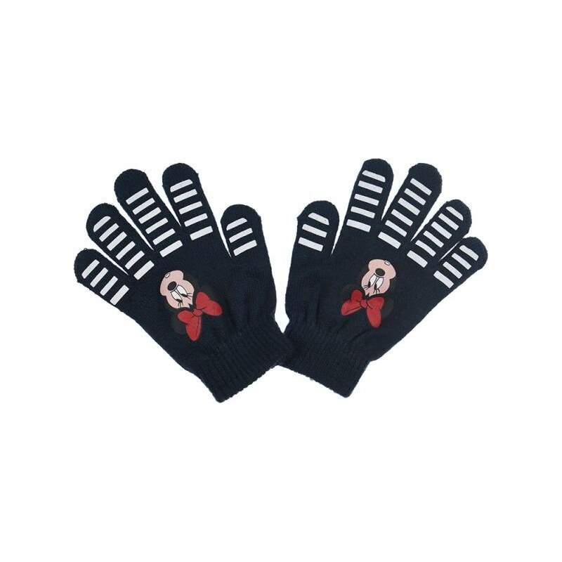 PAW PATROL Tmavomodré dievčenské rukavice Minnie Mouse 37044949